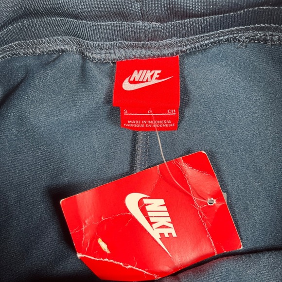 Vtg Nike (Red Tag Polyester Jogger Track Pants Women Small Retro Y2K New w/ Tag - Picture 4 of 10